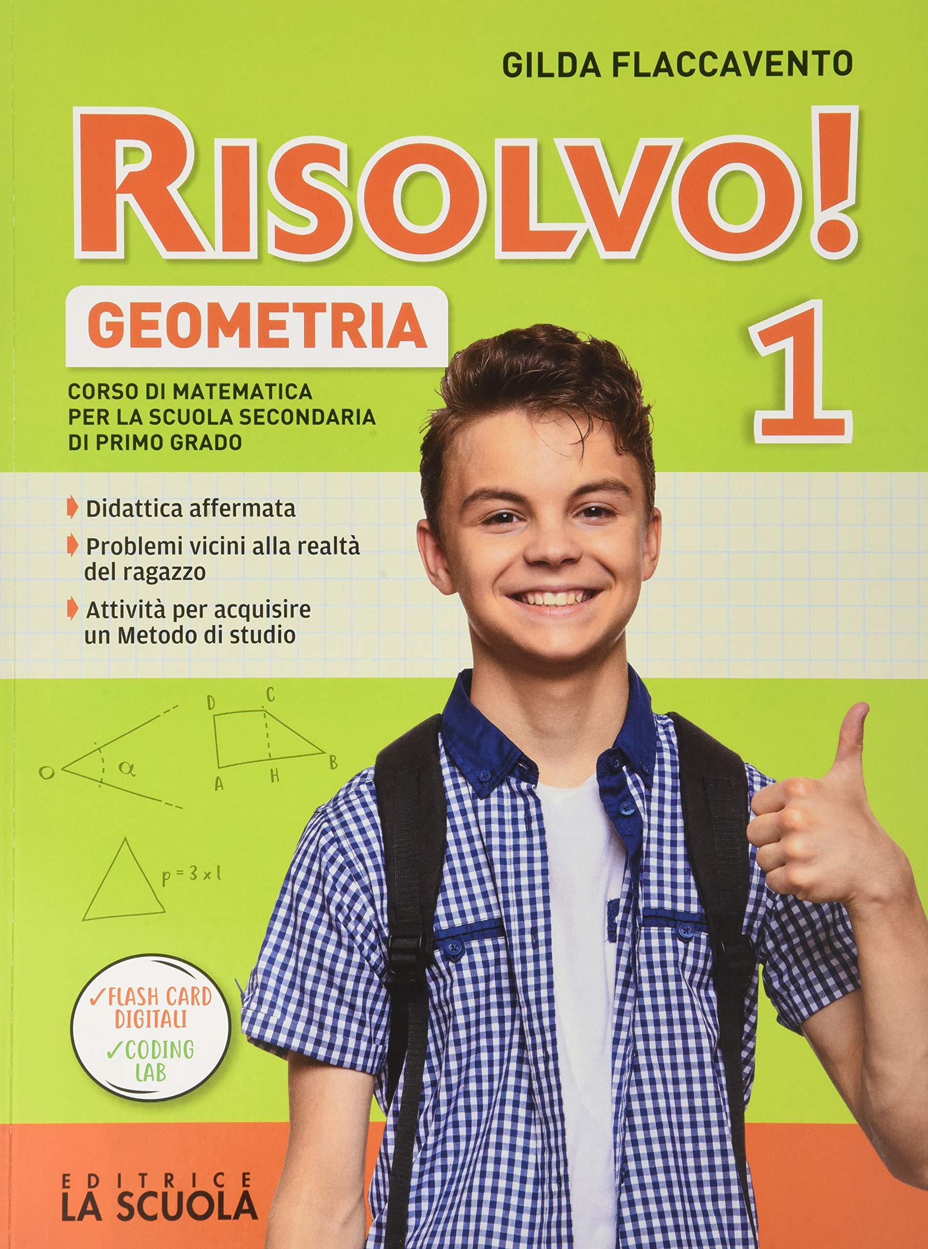 Risolvo! Aritmetica. Con Tavole, Quaderno e Geometria. Per la 1ª classe della Scuola media. Con e-book. Con espansione online Professional & Reference Books