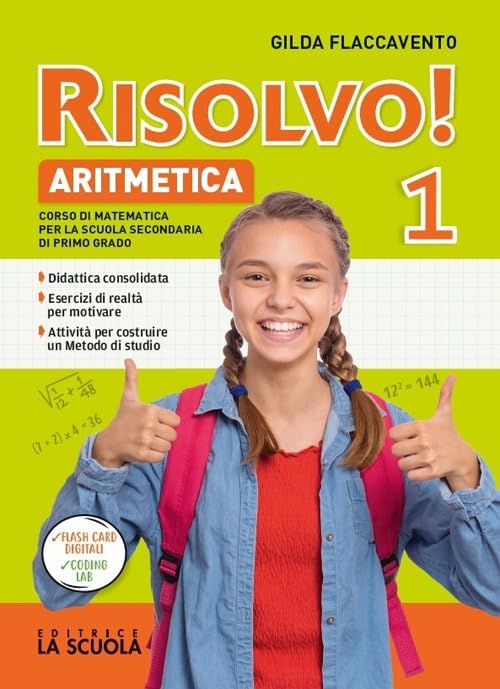Risolvo! Aritmetica. Con Quaderno e Geometria. Per la Scuola media. Con e-book. Con espansione online (Vol. 2) Professional & Reference Books