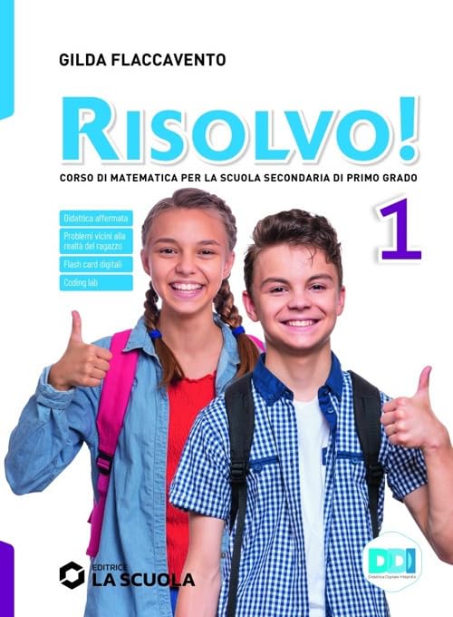Risolvo! Corso di matematica. Con Quaderno attivo. Per la Scuola media. Con e-book. Con espansione online (Vol. 2) Professional & Reference Books