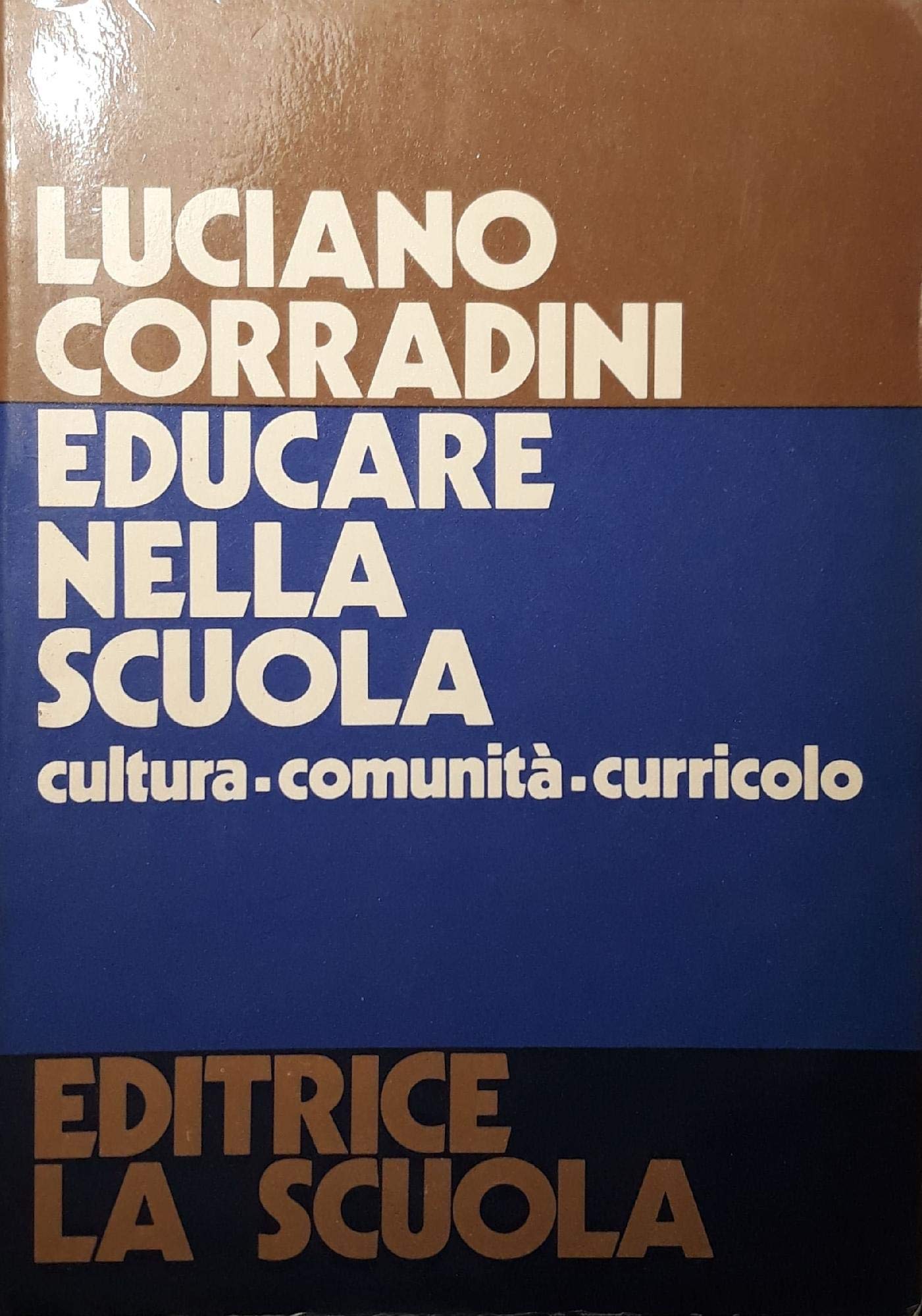 Educare nella scuola. Cultura, comunità, curricolo book