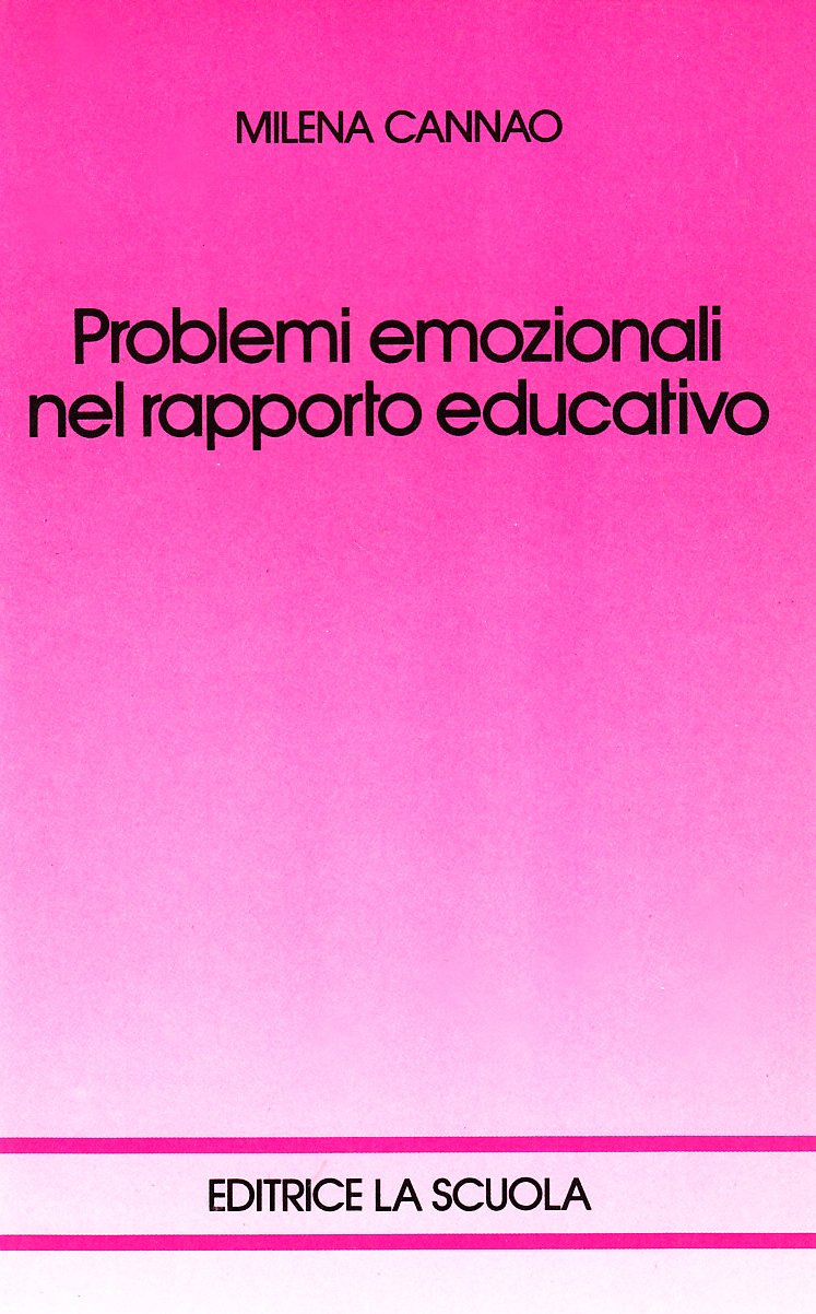 Problemi emozionali nel rapporto educativo. L'insegnante di fronte all'handicap: problemi emozionali, relazionali ed operativi book