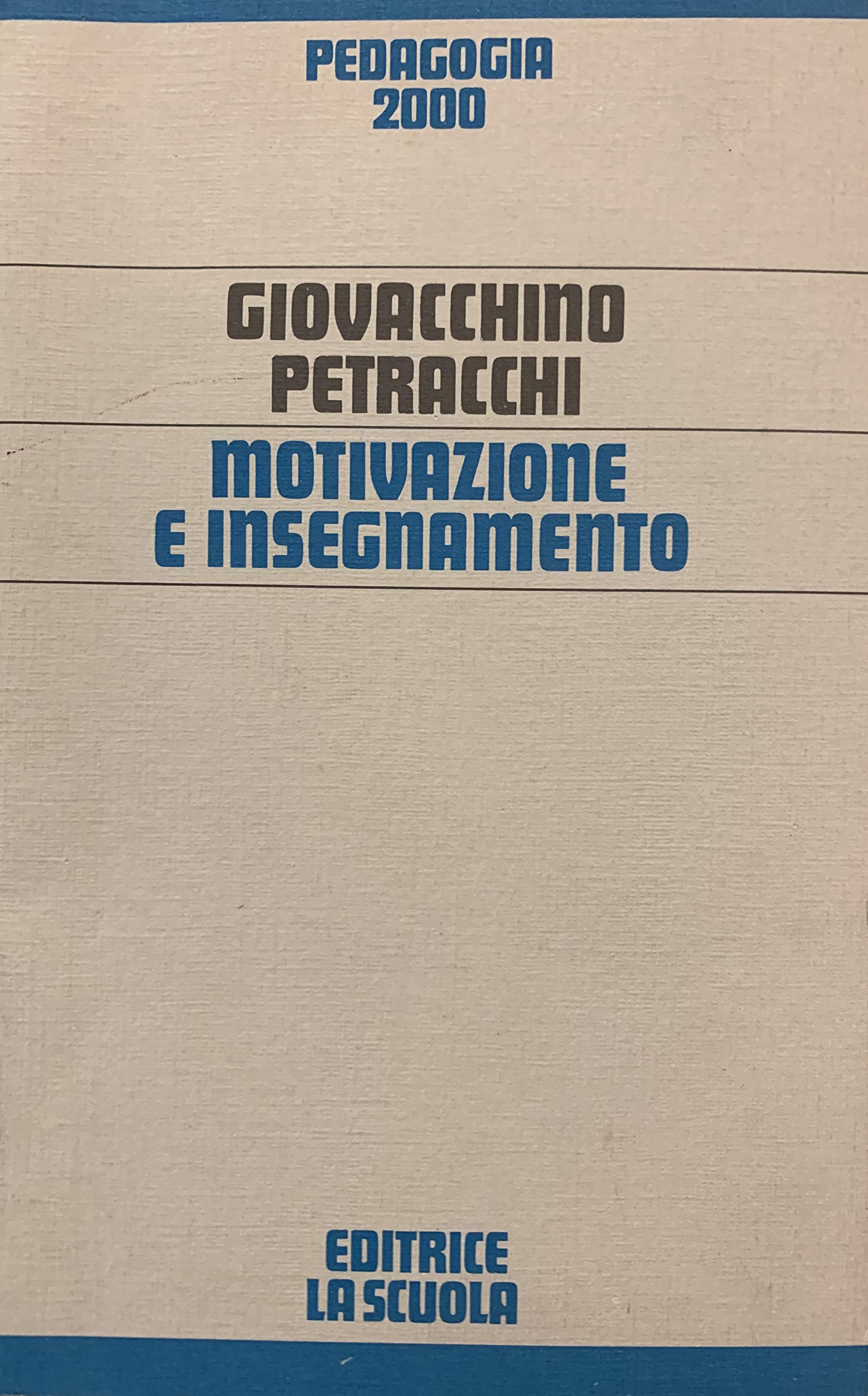 Motivazione e insegnamento book