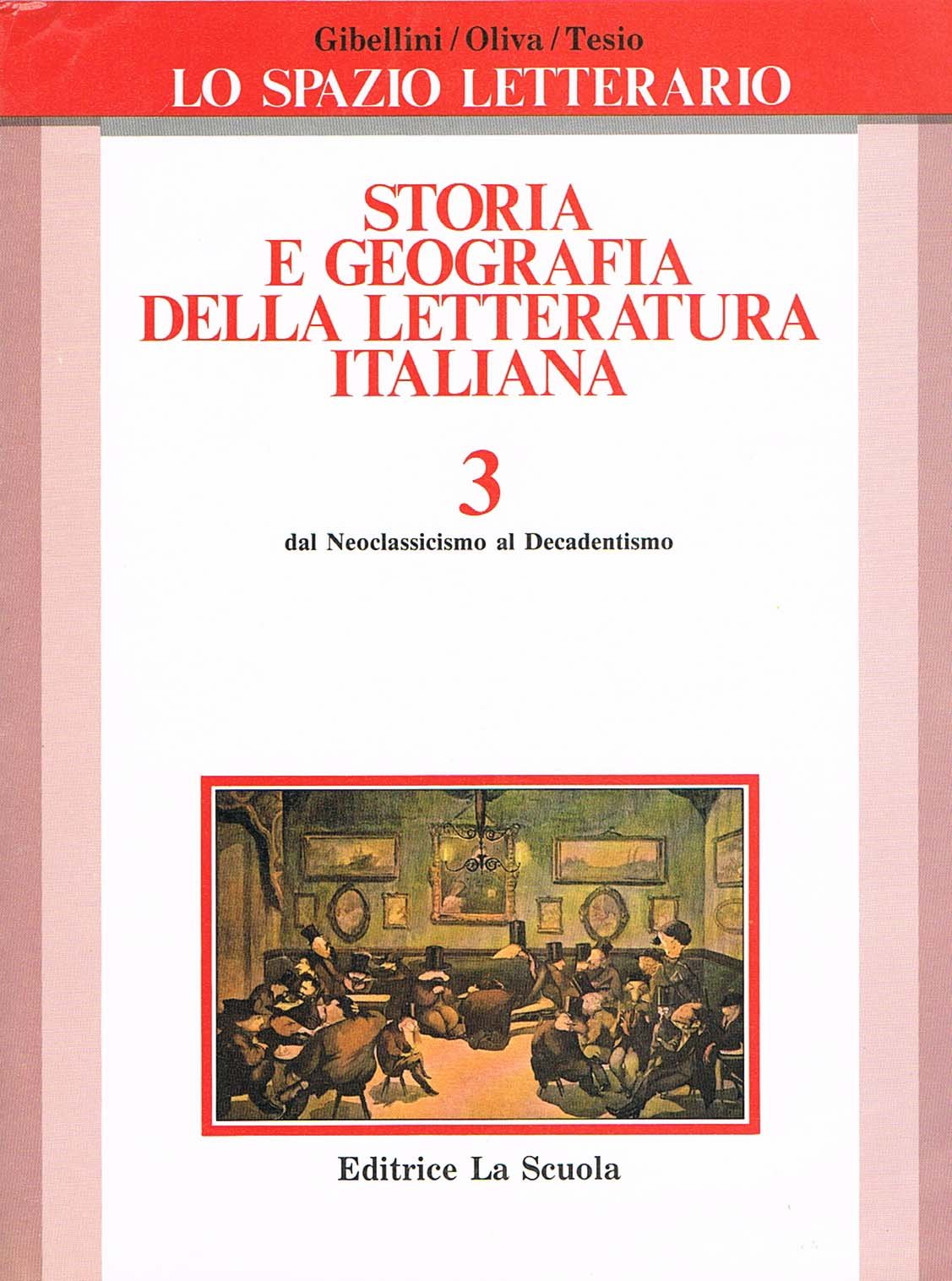 Lo spazio letterario. Manuale di storia e geografia della letteratura italiana (Vol. 3) (Manuali e antologie) Professional & Reference Books