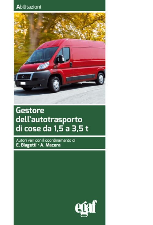 Gestore dell'autotrasporto di cose da 1,5 a 3,5 t book