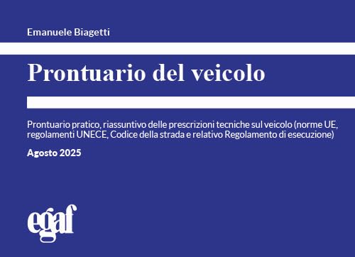 Prontuario del veicolo book