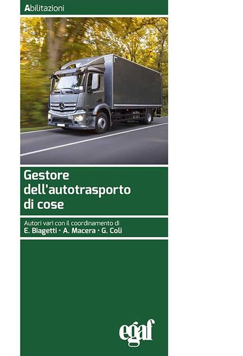 Gestore dell'autotrasporto di cose book