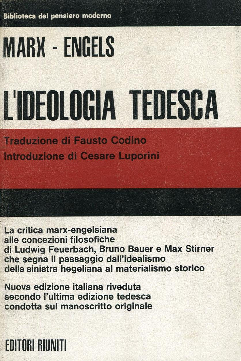 L'ideologia tedesca (Biblioteca del pensiero moderno) Books