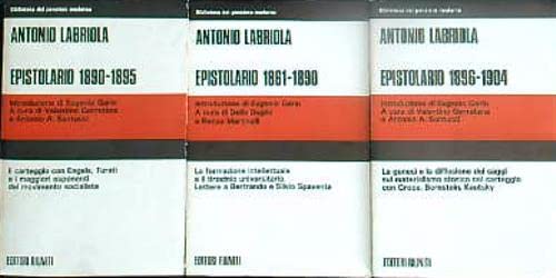 Epistolario (Biblioteca del pensiero moderno) Philosophy