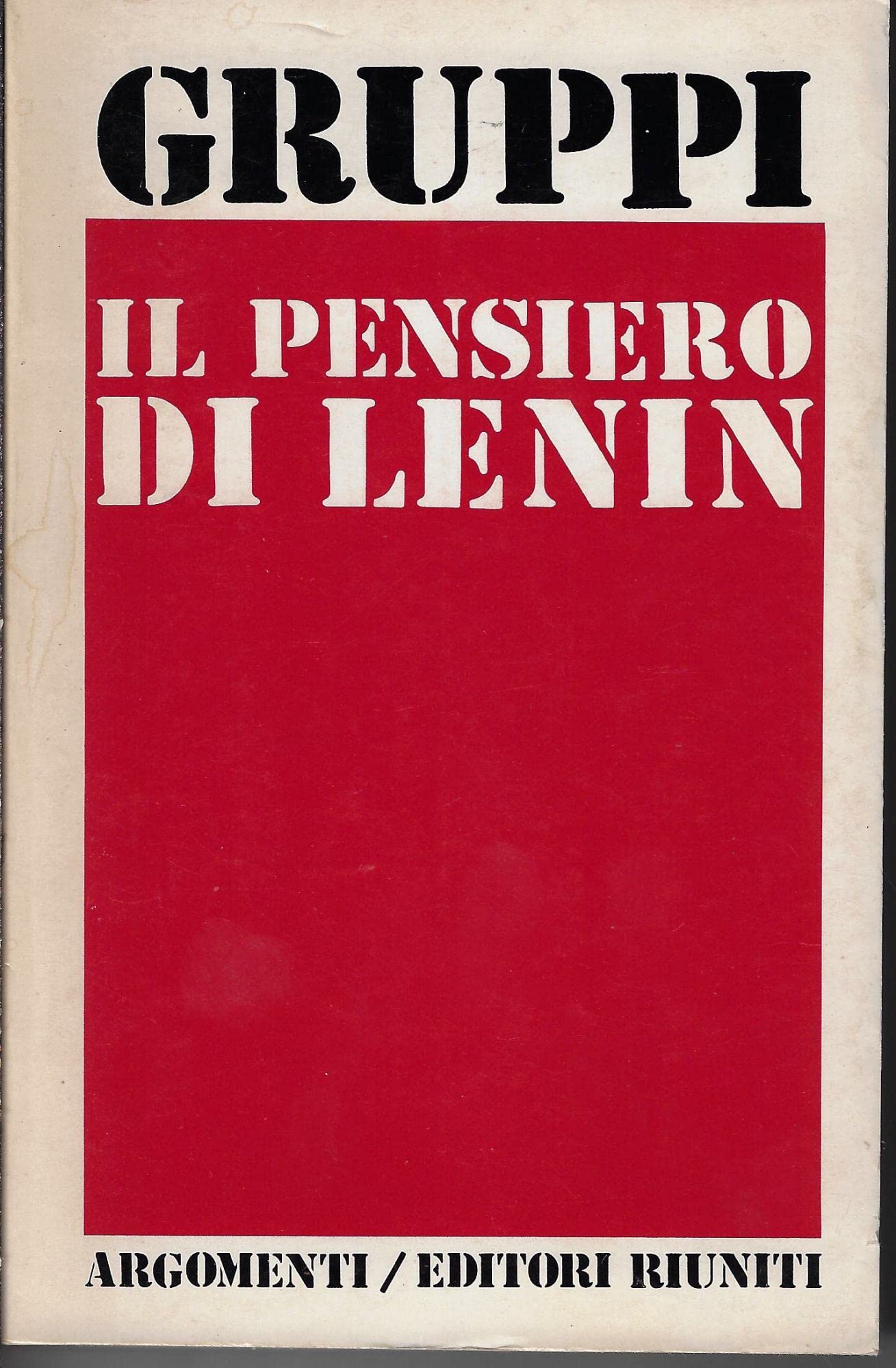 Il pensiero di Lenin Social Sciences