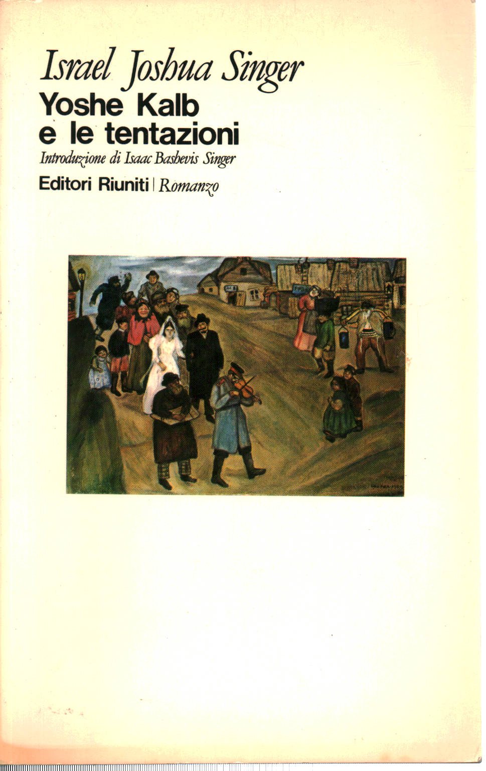 Yoshe Kalb e le tentazioni Contemporary literature