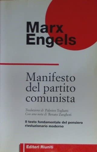 Il manifesto del Partito Comunista book