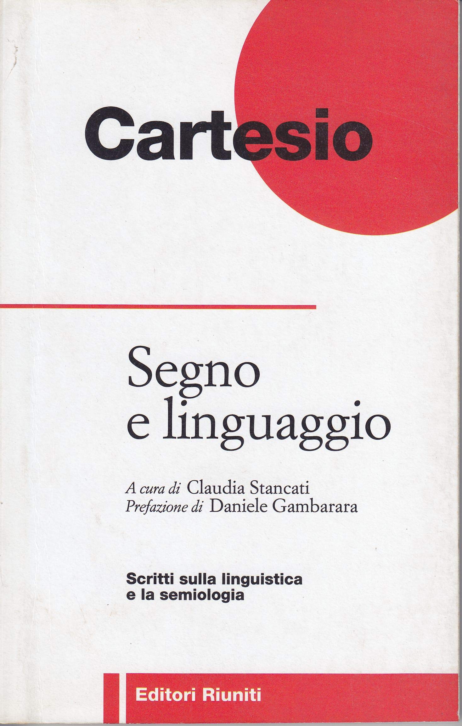Segno e linguaggio (Filosofia. Opere varie) Social Sciences