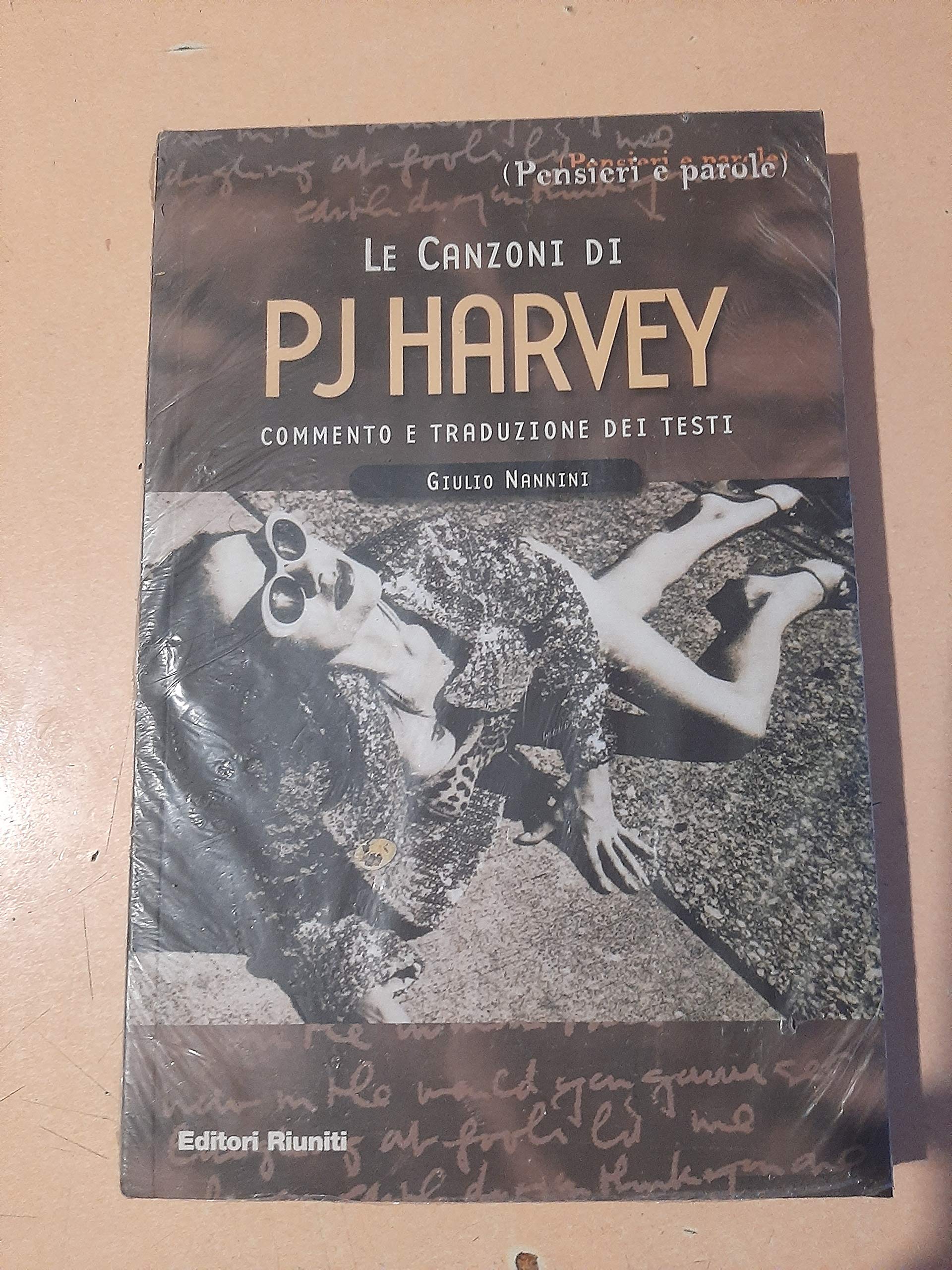 Le canzoni di P. J. Harvey (Pensieri e parole) Sheet Music