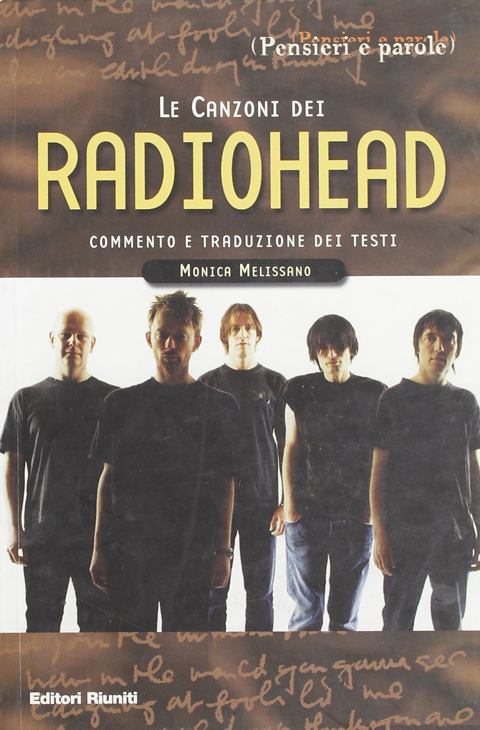 Le canzoni dei Radiohead book
