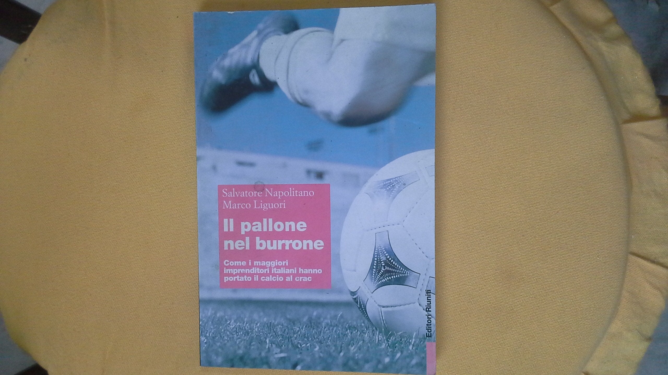 Il pallone nel burrone. Come i maggiori imprenditori italiani hanno portato il calcio al crac book