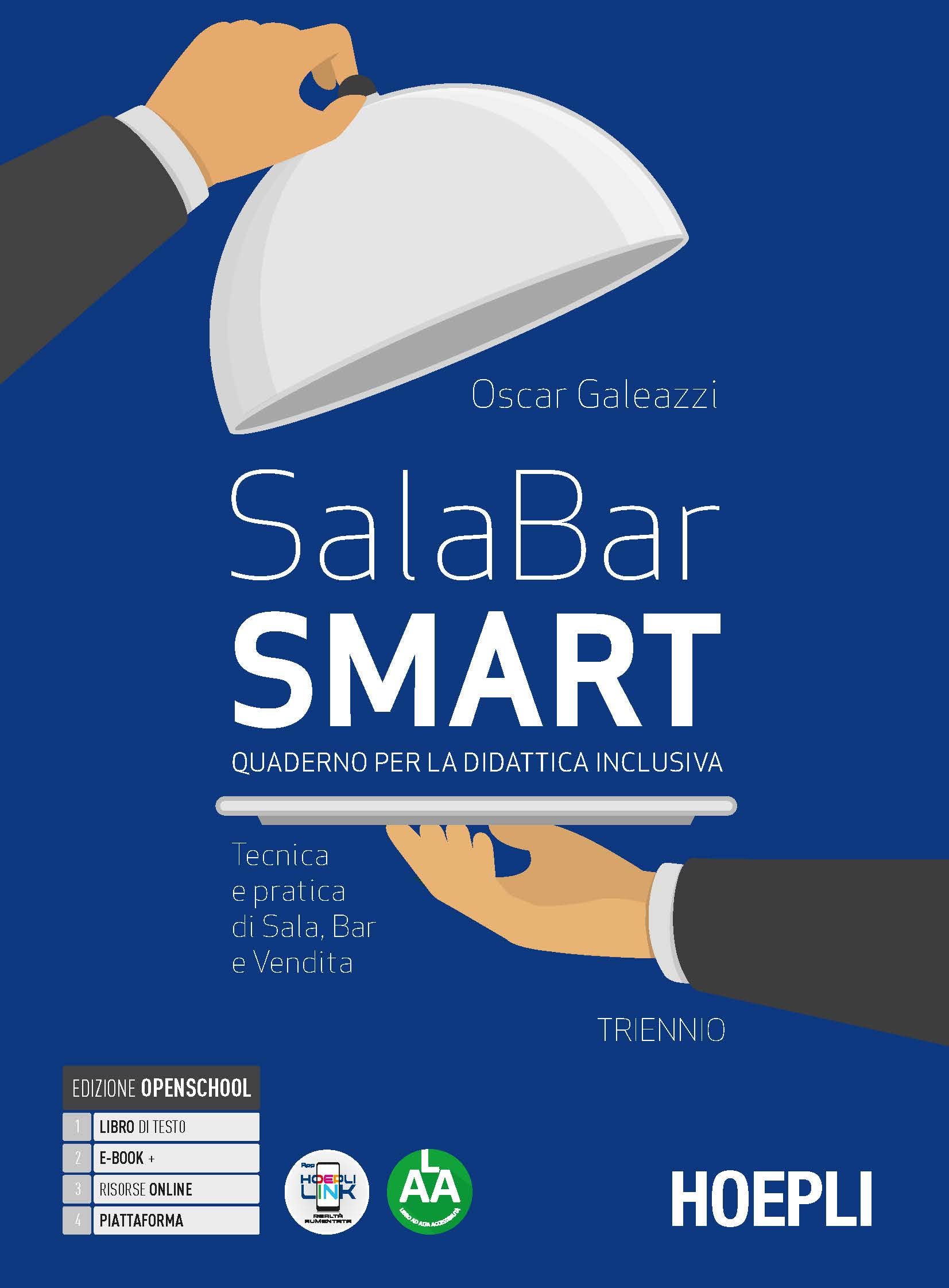 Sala Bar smart. Quaderno per la didattica inclusiva triennio. Tecnica e pratica di sala, bar e vendita. Per gli Ist. professionali alberghieri. Con e-book. Con espansione online book