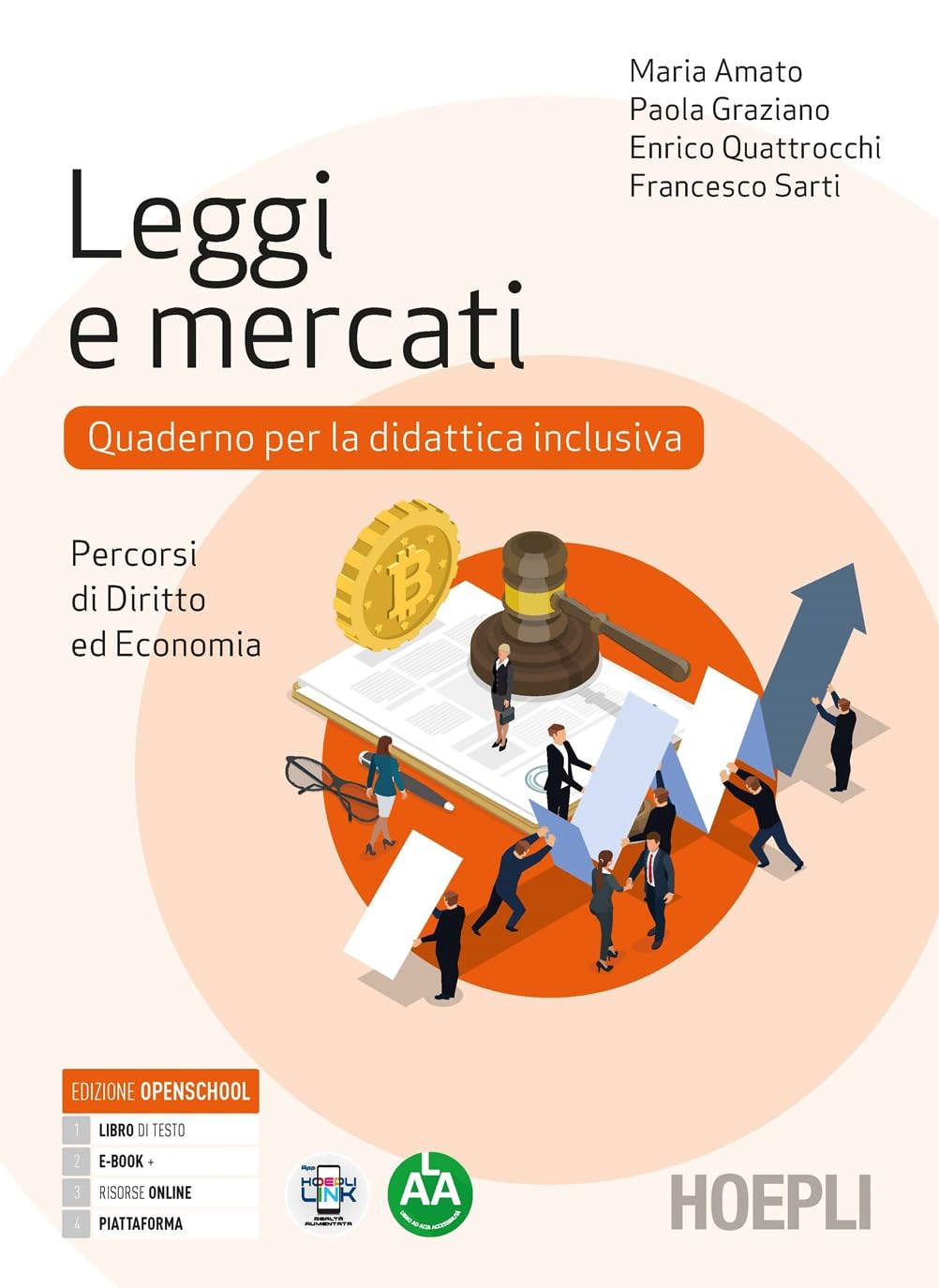 Leggi e mercati. Quaderno per la didattica inclusiva. Percorsi di diritto ed economia. Per le Scuole superiori. Con e-book. Con espansione online Study Guides