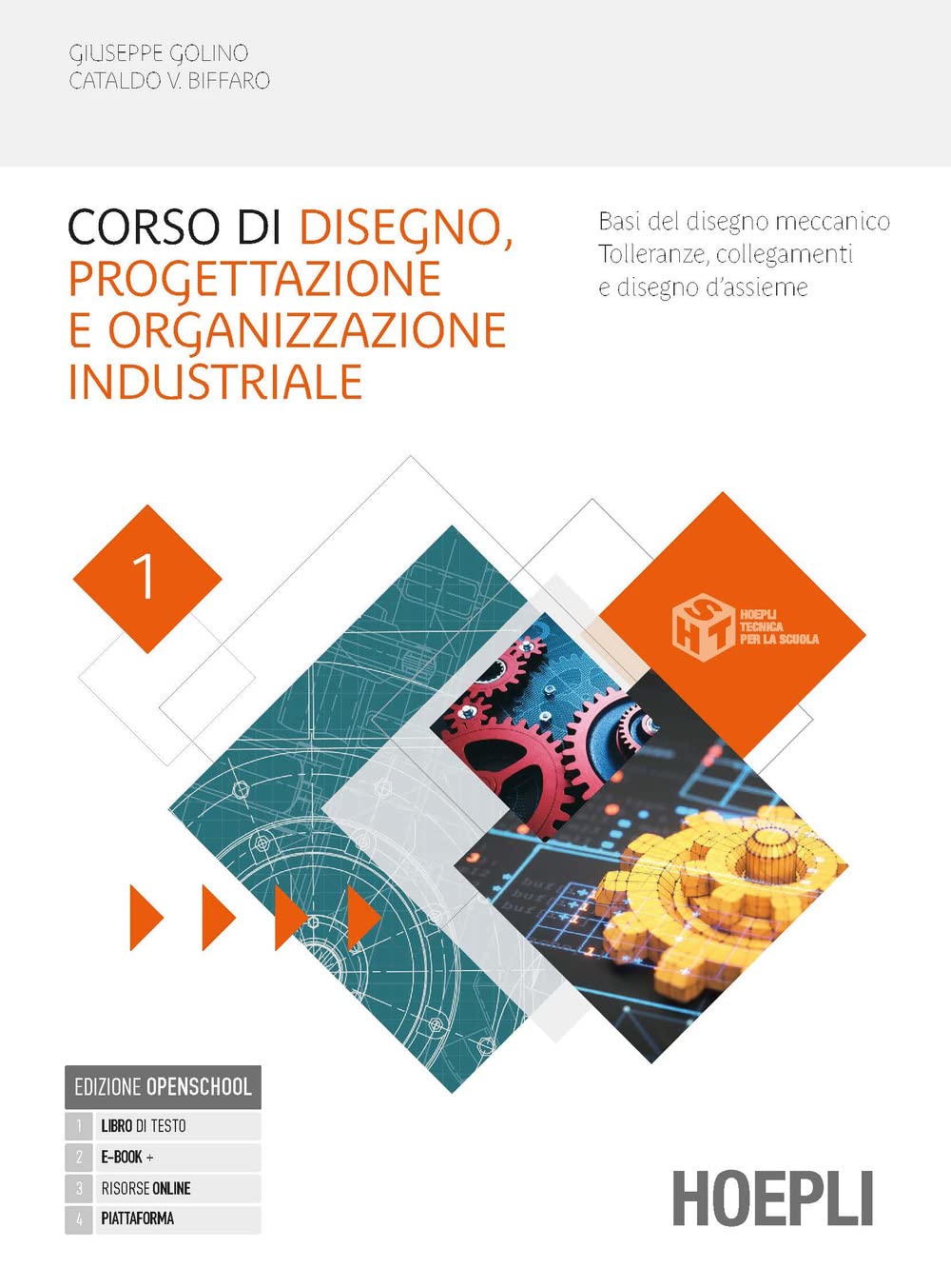 Corso di disegno e progettazione industriale. Basi del disegno meccanico. Tolleranze, collegamenti e disegno d'assieme. Con Laboratorio. Per le Scuole ... Con e-book. Con espansione online (Vol. 1) book