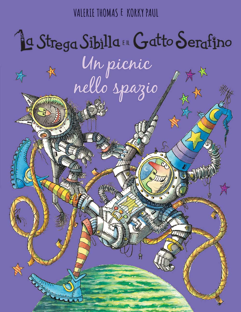 Un picnic nello spazio. La strega Sibilla e il gatto Serafino Children's books
