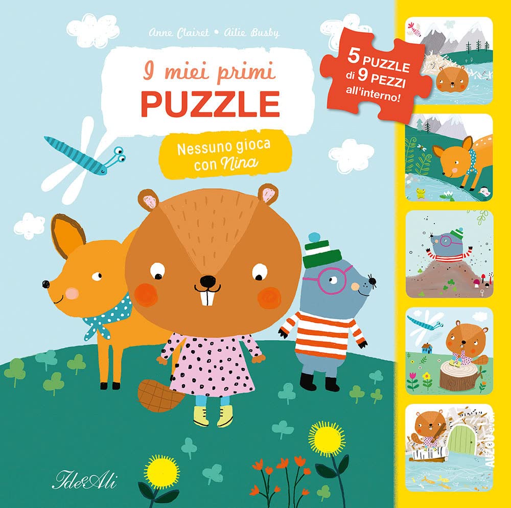 Nessuno gioca con Nina! I miei primi puzzle. Ediz. a colori book