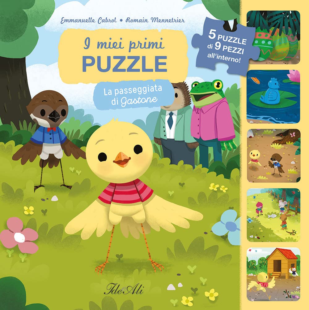La passeggiata di Gastone. I miei primi puzzle. Ediz. a colori book