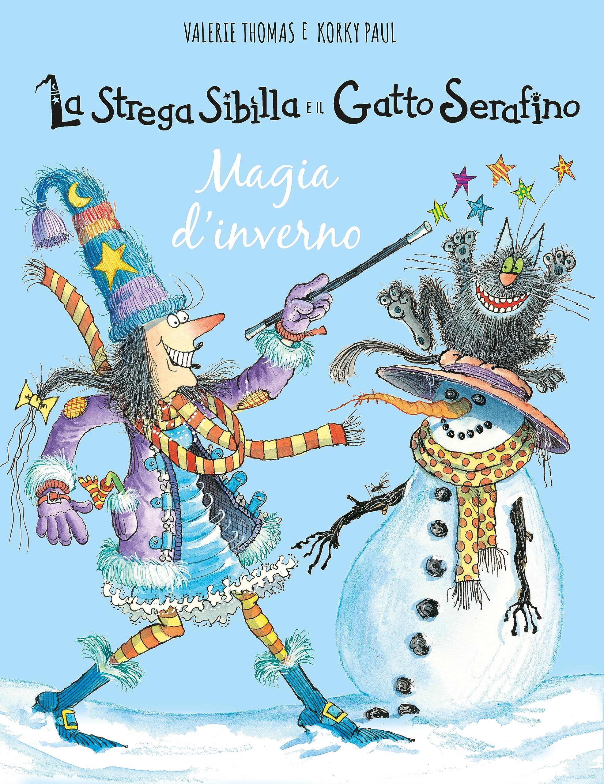 Magia d'inverno. La strega Sibilla e il gatto Serafino. Ediz. a colori book