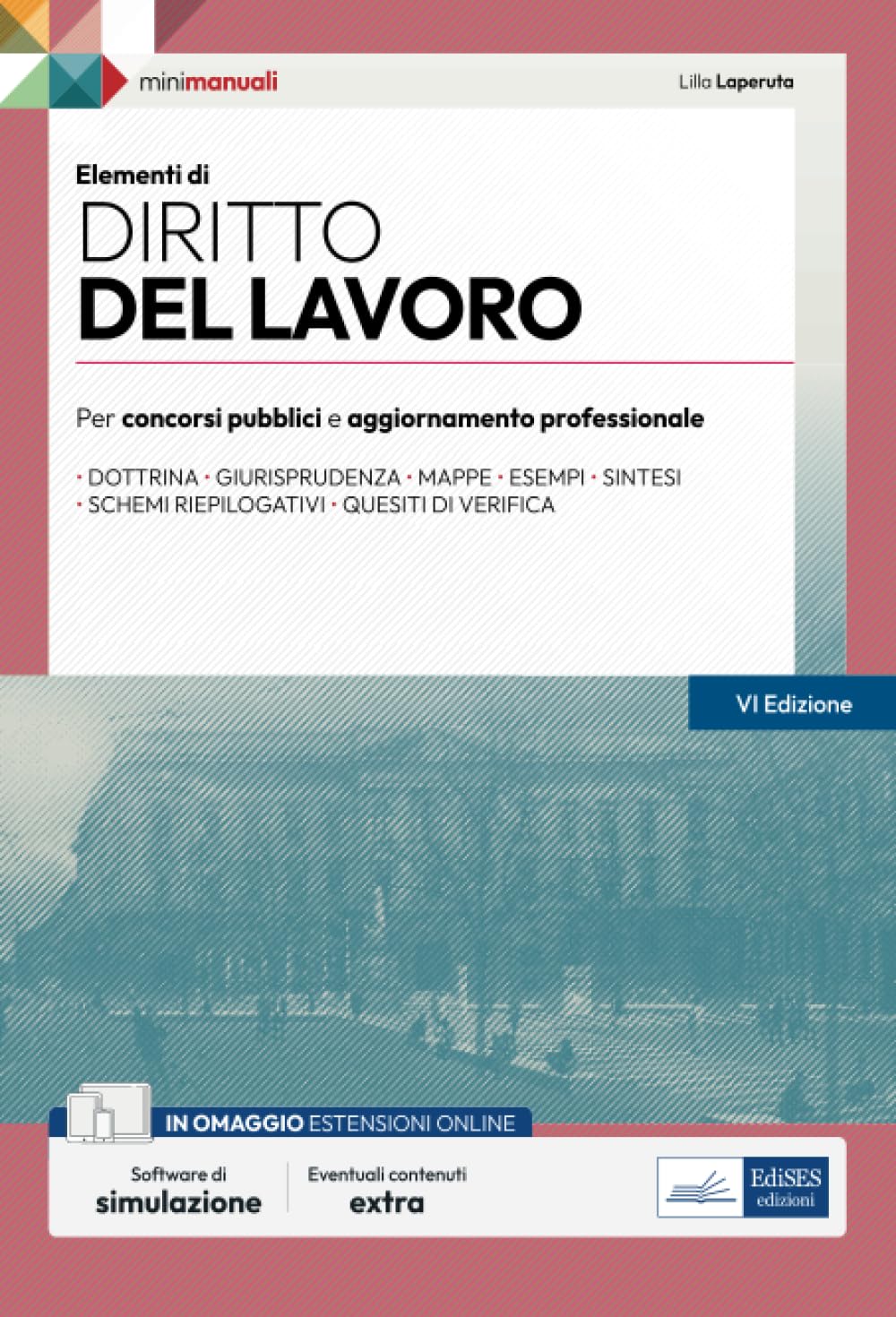 Elementi di Diritto del lavoro: Teoria e test per concorsi pubblici e aggiornamento professionale book