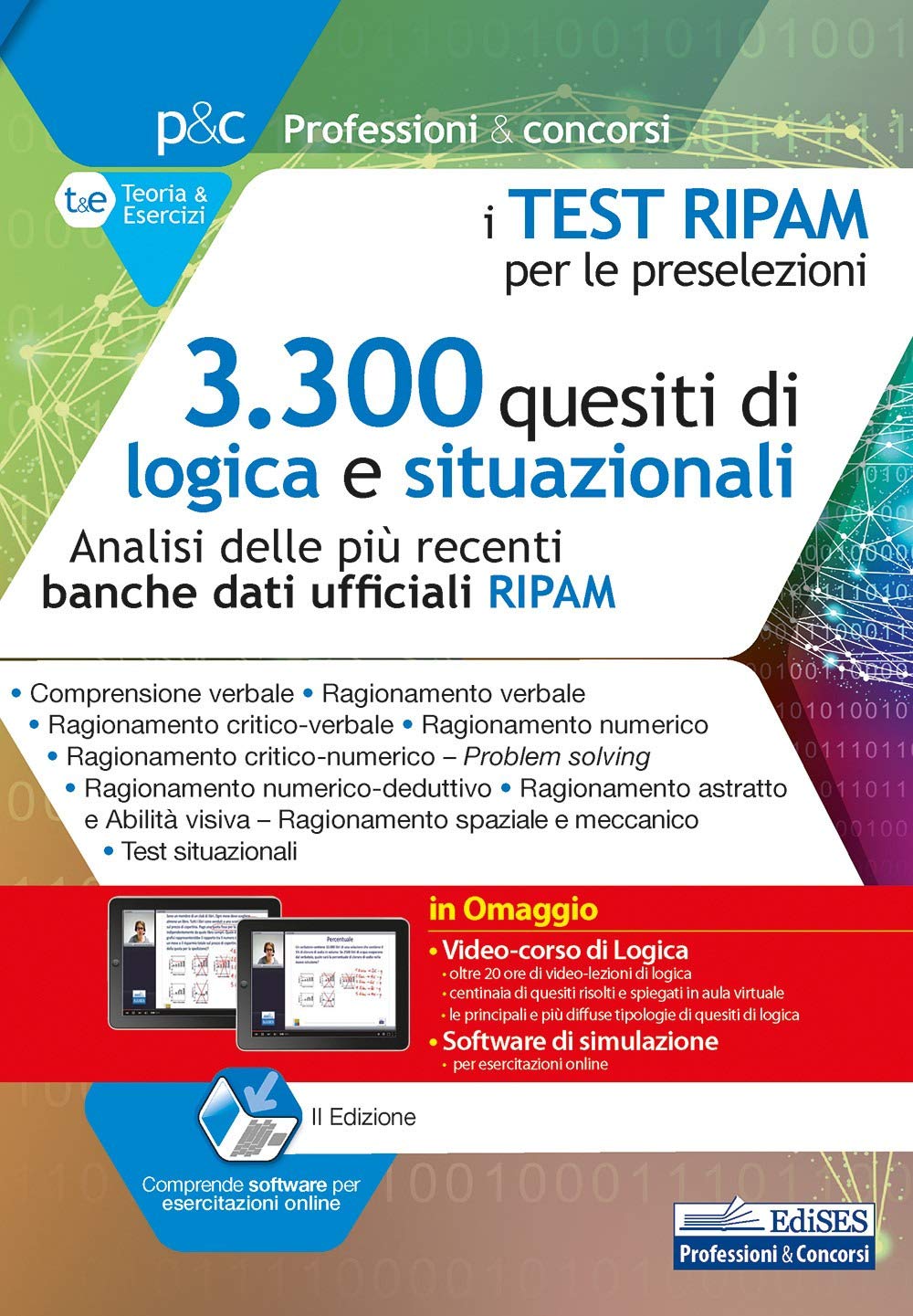 i Test RIPAM per le preselezioni: 3.300 quesiti di logica e situazionali book