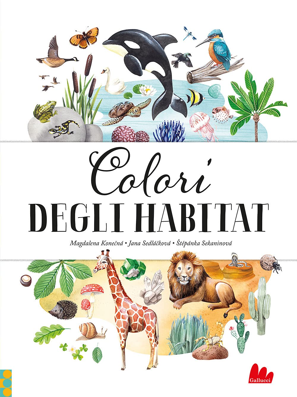 Colori degli habitat. Ediz. a colori book