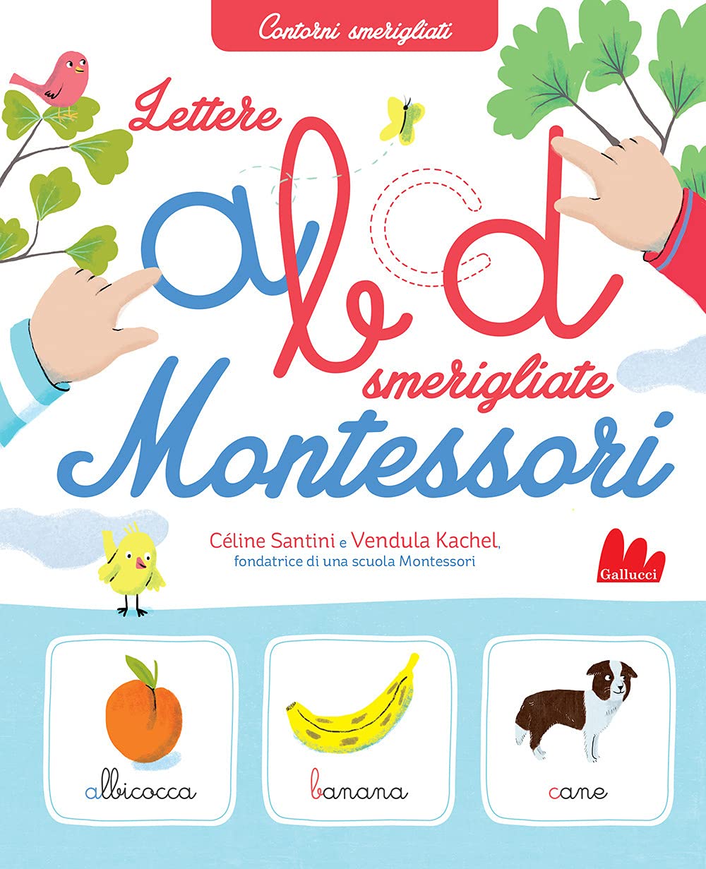 Lettere smerigliate Montessori. Ediz. a colori book