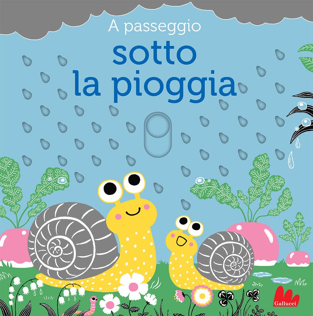 A passeggio sotto la pioggia. Ediz. a colori book