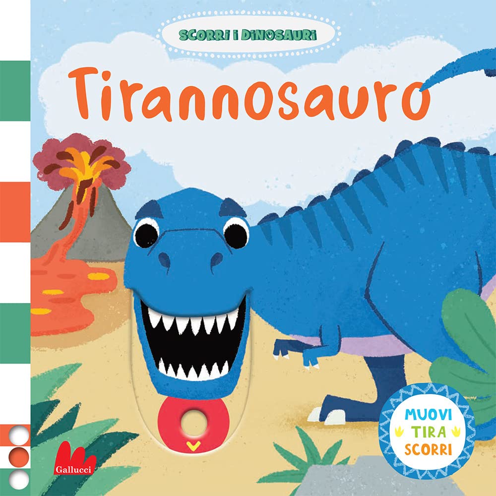 Tirannosauro. Scorri i dinosauri book