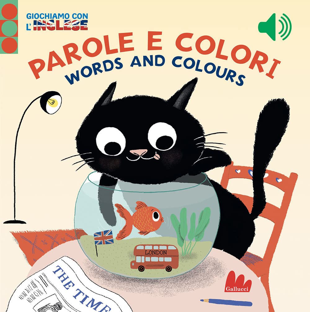 Parole e colori. Giochiamo con l'inglese. Ediz. a colori book