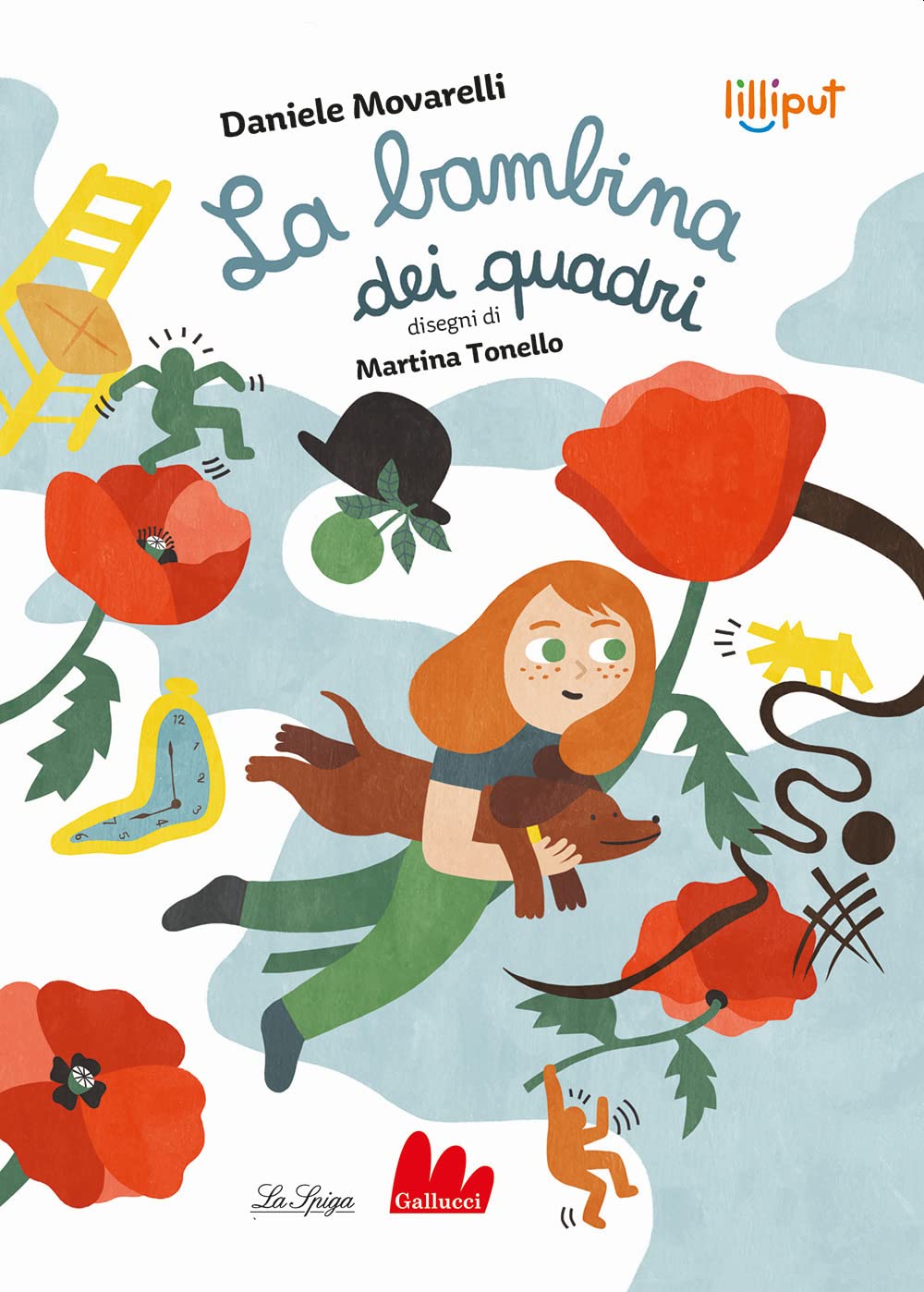 La bambina dei quadri. Ediz. a colori book