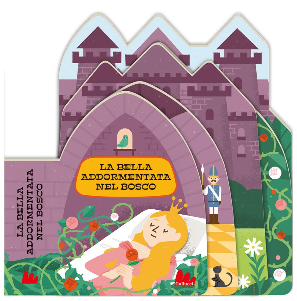 La bella addormentata nel bosco. Fiabe sagomate. Ediz. a colori book