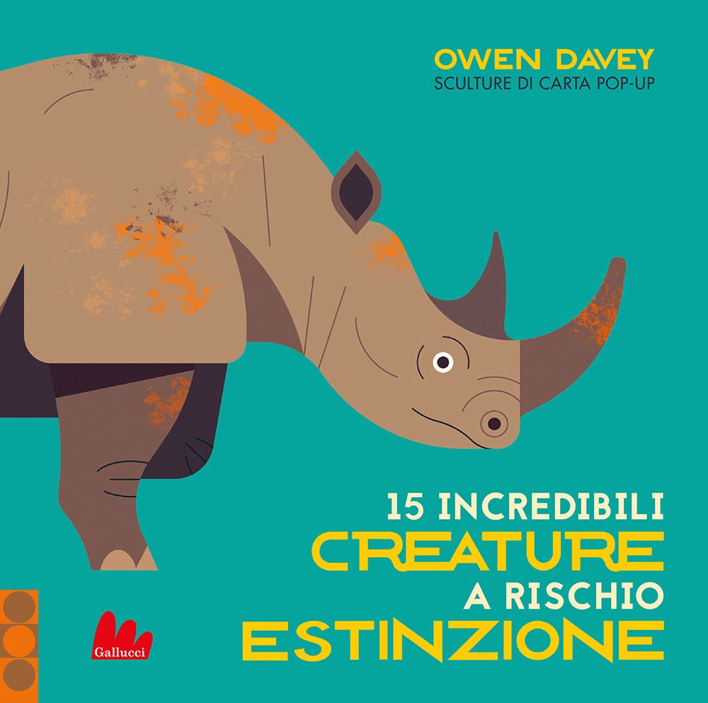 15 incredibili creature a rischio estinzione. Ediz. a colori book