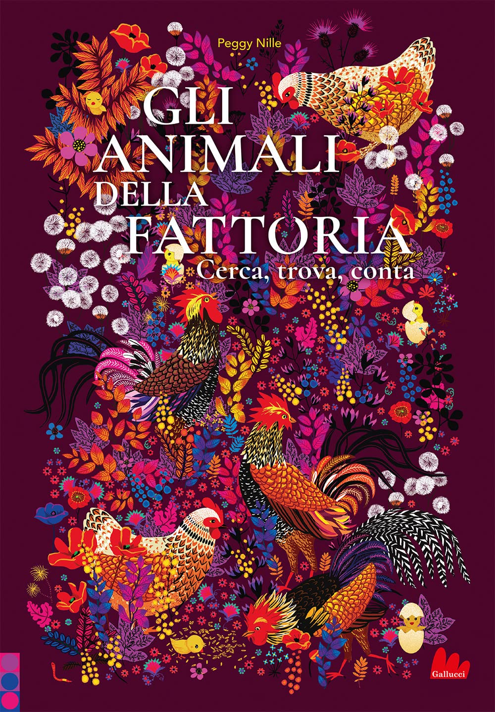 Gli animali della fattoria. Cerca, trova, conta. Ediz. a colori book