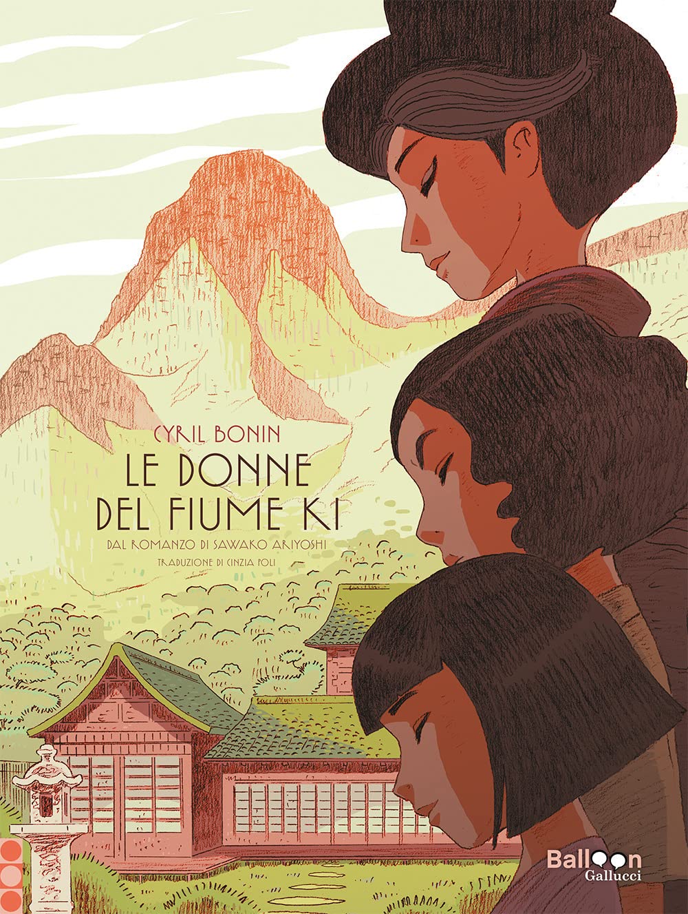 Le donne del fiume Ki dal romanzo di Sawako Ariyoshi Manga