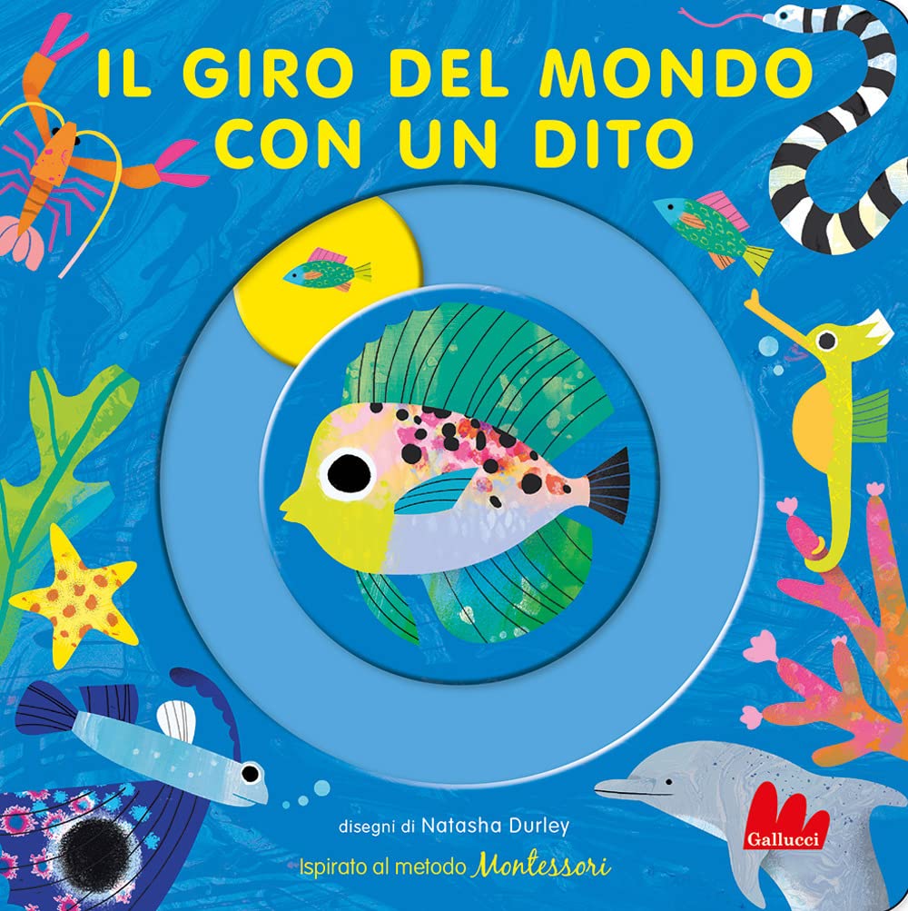 Il giro del mondo con un dito. Ediz. a colori book