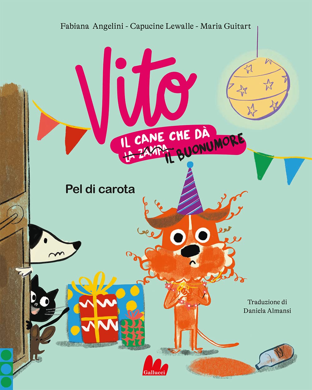 Pel di carota. Vito, il cane che dà il buonumore. Ediz. a colori book