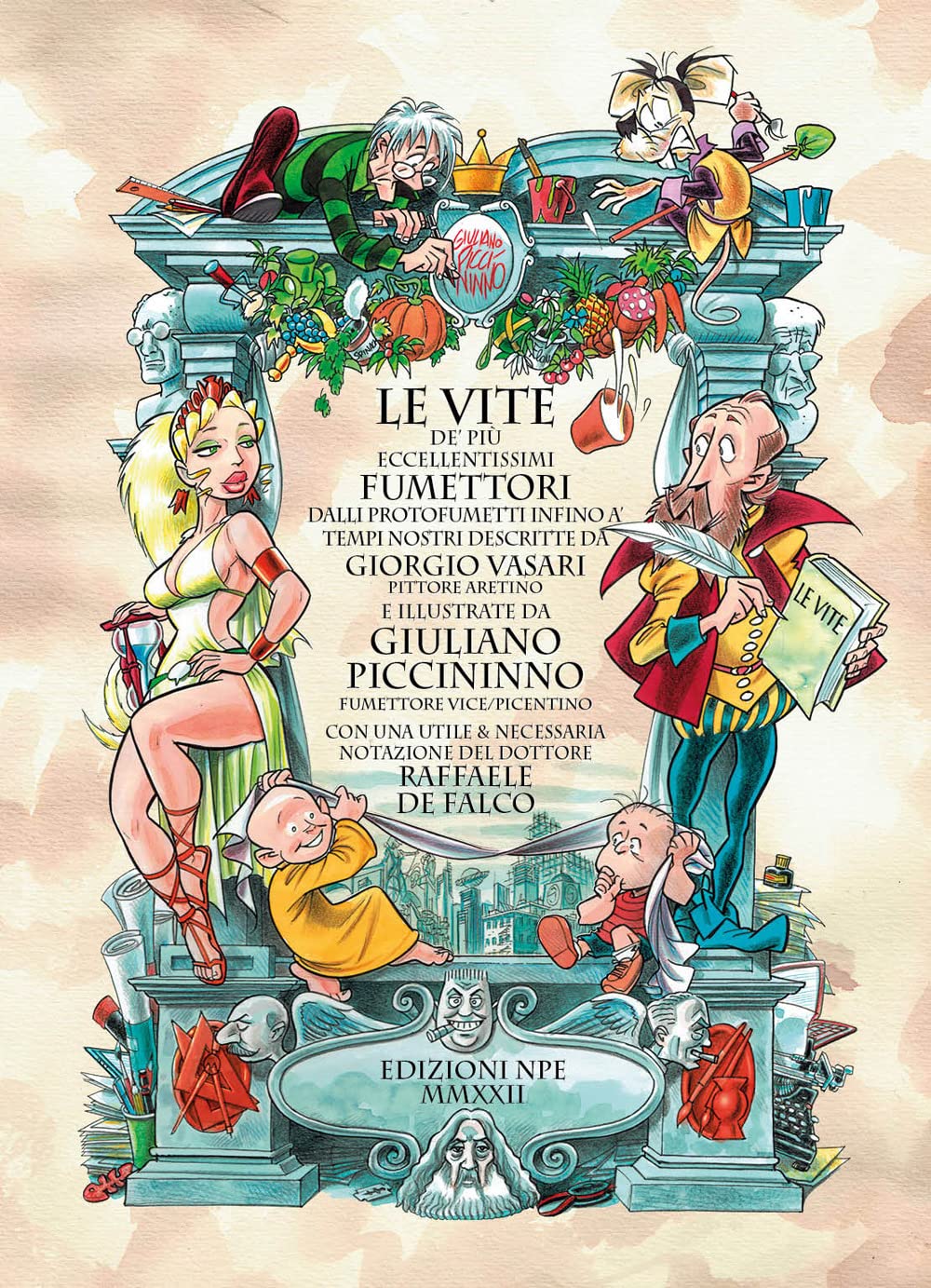 Le vite de' più eccellenti fumettori book