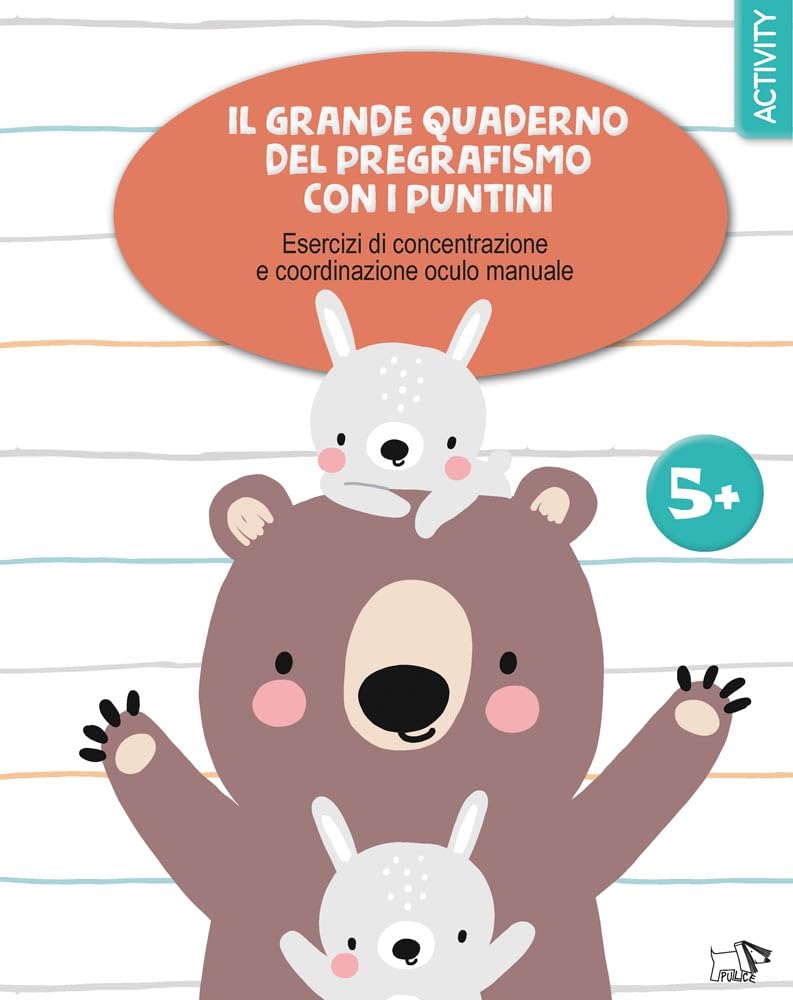 Il grande quaderno del pregrafismo coi puntini. Ediz. a colori book