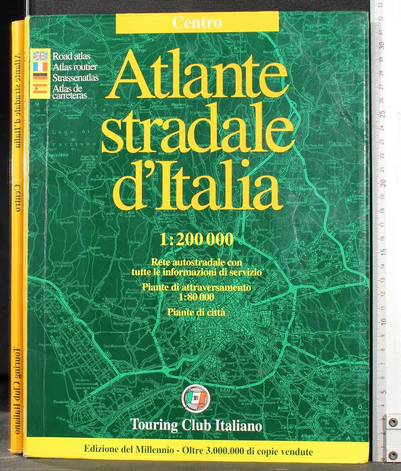 Atlante stradale d'Italia. Centro 1:200.000 (Atlanti stradali d'Italia) Leisure, Home & Garden