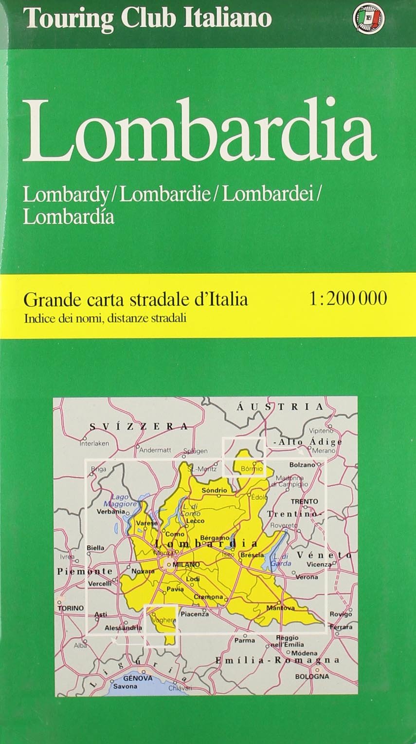 Lombardy (Milan, Verona, Ticino) (Regional Maps) Leisure, Home & Garden