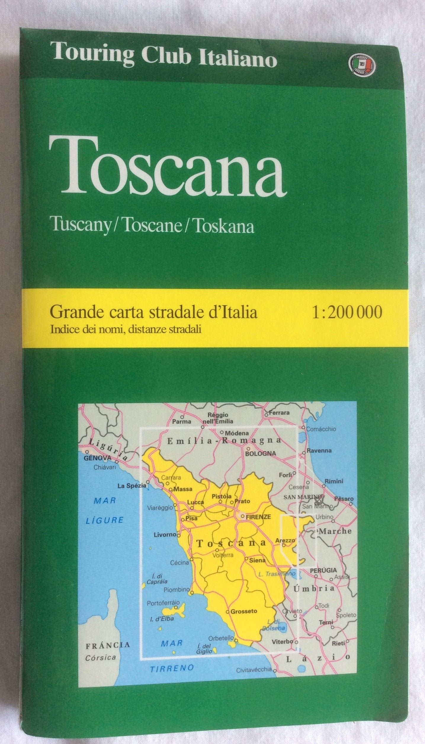 Toscana (Pisa, Florence, Sienna) (Regional Maps) Leisure, Home & Garden