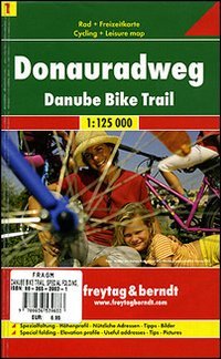Donauradweg. Danube Bike Trail 1:125.000 Leisure, Home & Garden
