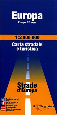 Europa 1:2.900.000. Carta stradale e turistica Leisure, Home & Garden