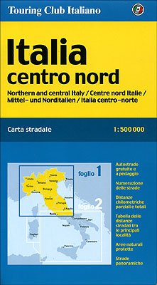 Italia Centro Nord: Northern and Central Italy (Carte d'Italia 1:500.000) Leisure, Home & Garden