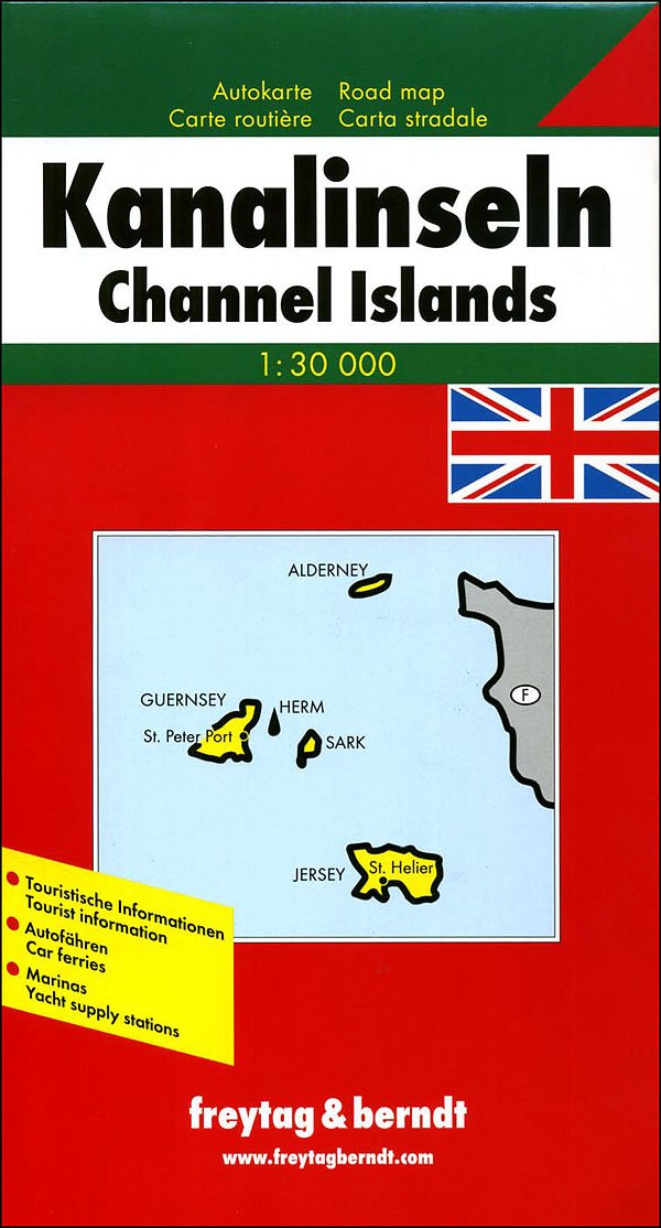 Isole del Canale 1:30.000. Carta stradale. Ediz. multilingue (Europa mappe stradali turistiche) Leisure, Home & Garden