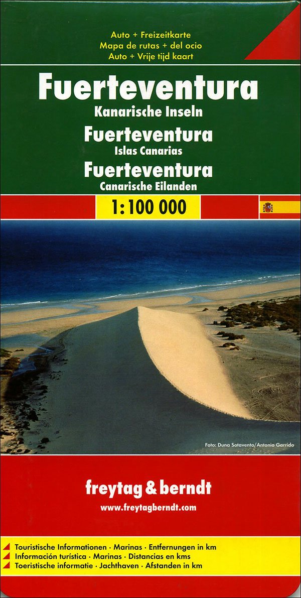 Fuerteventura: Isole Canarie 1:100.000. Carta Stradale E Turistica. Ediz. Multilingue Leisure, Home & Garden